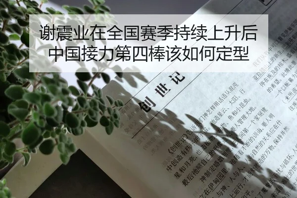 谢震业在全国赛季持续上升后 中国接力第四棒该如何定型